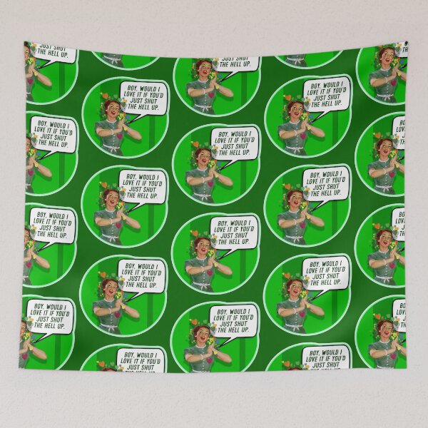 Item preview, Shut The Hell Up designed and sold by Normbot2000.