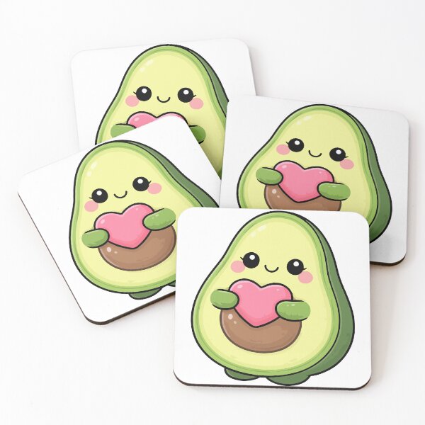 Item preview, Avocado Holding a Pink Heart designed and sold by OniumEth.