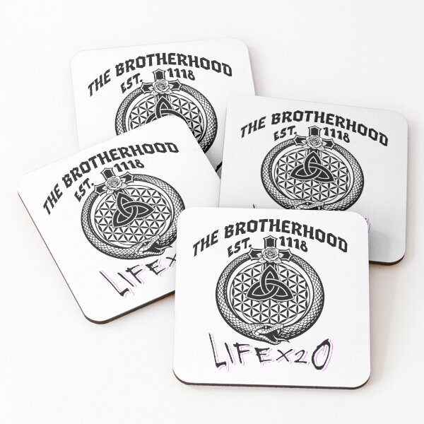 Item preview, THE BROTHERHOOD in white only designed and sold by Lifex2o.