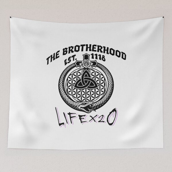 Item preview, THE BROTHERHOOD in white only designed and sold by Lifex2o.
