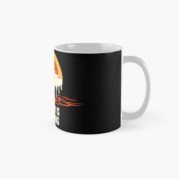 Item preview, The Sun Is Glitching Melting Retro Vaporwave Graphic designed and sold by BoomGraf.