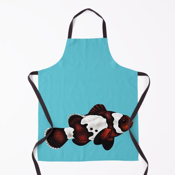 Item preview, Black ice clownfish illustration designed and sold by LorenDowding.