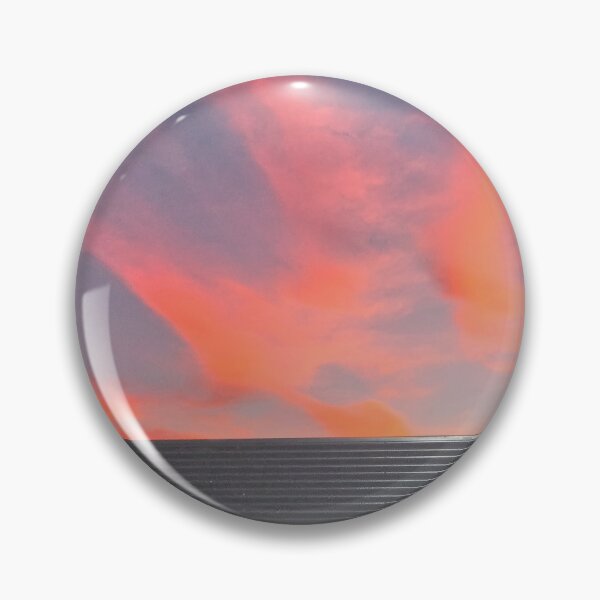 Item preview, Sunrise over a steel fence designed and sold by stuart murdoch.