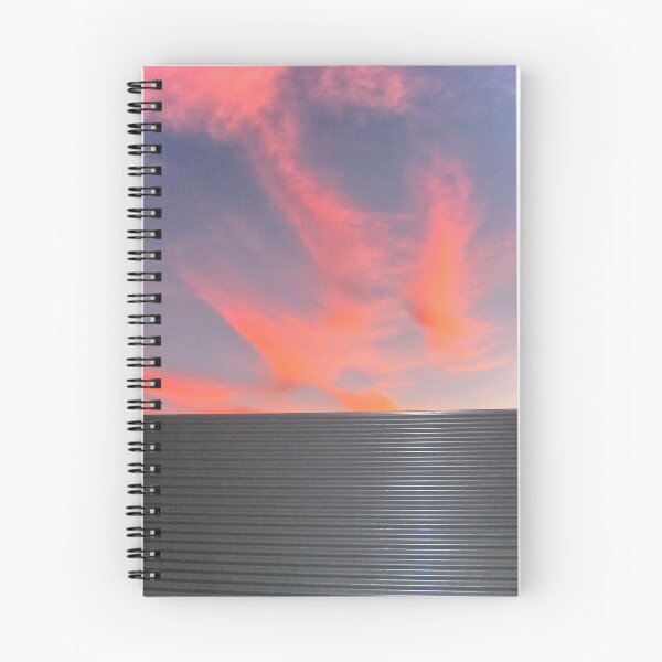 Item preview, Sunrise over a steel fence designed and sold by stuart murdoch.