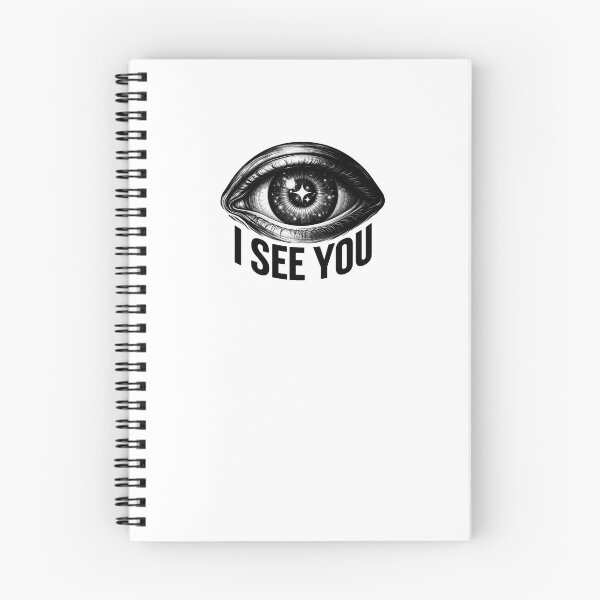 Item preview, I See You - In Black and White designed and sold by TheInkyLine.