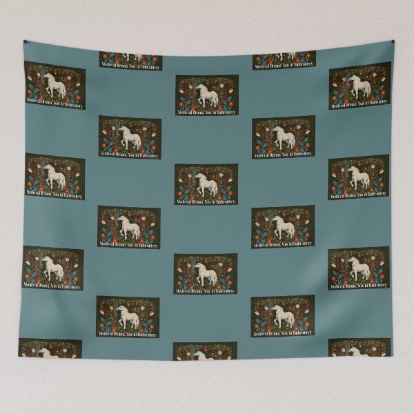 Item preview, Medieval Drama, Now in Embroidery Castlecore designed and sold by Sachie's Studio.