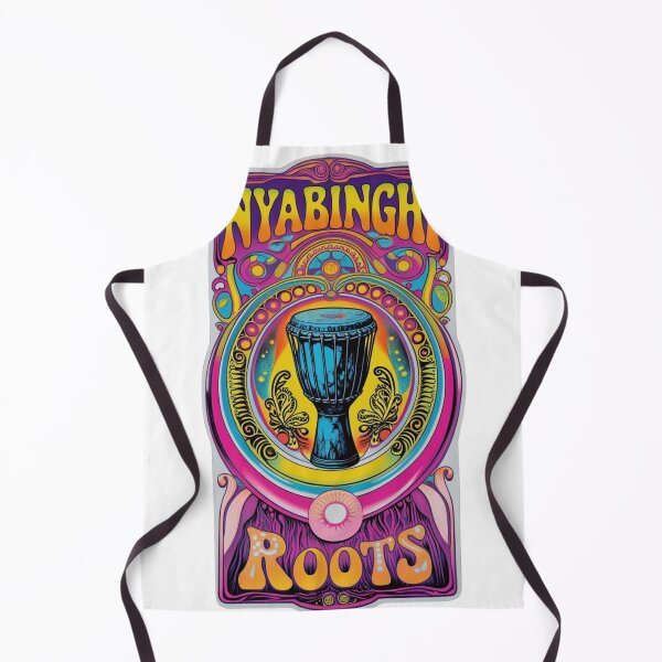 Item preview, Nyabinghi Roots African Drum Psychedelic Festival Poster designed and sold by Electric Roots Studio.
