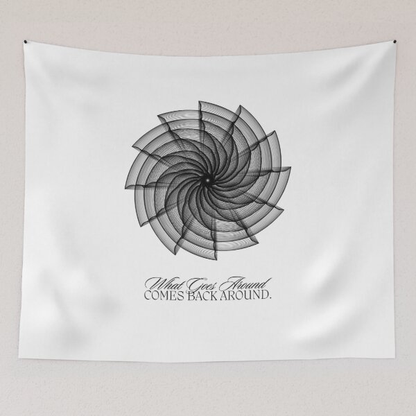 Item preview, KARMA What goes around comes back around - aware print. Karma is real... What you give is what you get. designed and sold by Cosmic Collective Print.