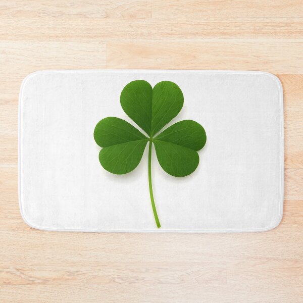 Item preview, Three-Petaled Clover Illustration on White Background – Botanical Minimalist Design designed and sold by EmeraldeaArt.