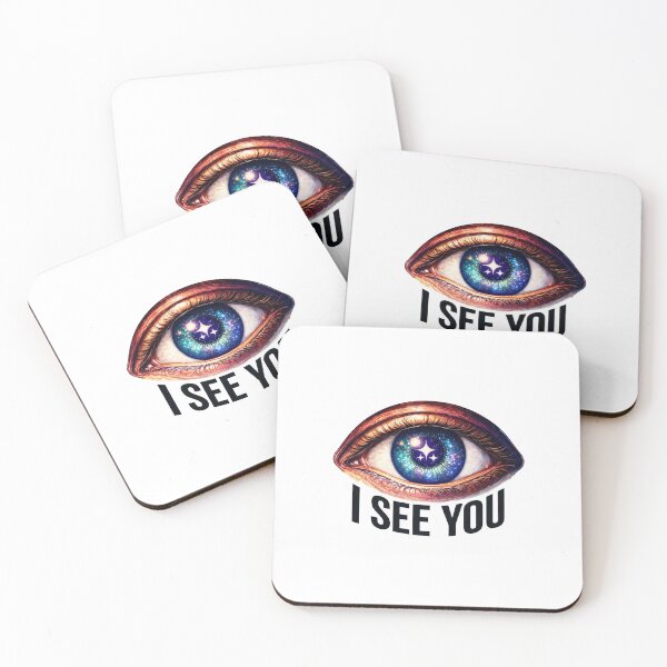 Item preview, I See You - In Colors designed and sold by TheInkyLine.