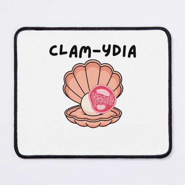 Item preview, Clam-ydia designed and sold by Ratcliff Jonestown Designs.