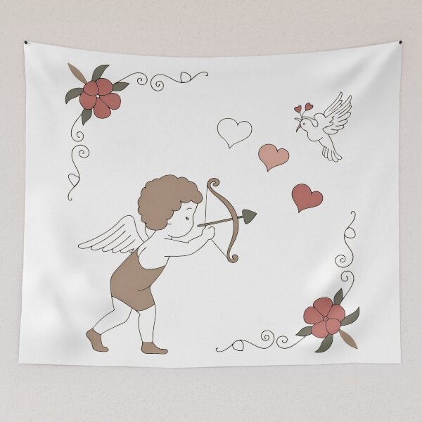 Item preview, Love Heart Illustrations Whimsy Joy Music Games Sports designed and sold by ART ATTACK ZONE.