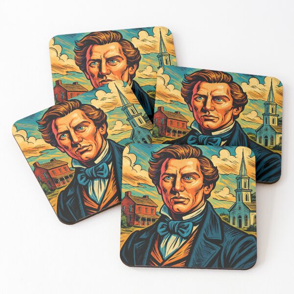 Item preview, Joseph Smith Jr | Comics - Cartoon style designed and sold by ComicsFactory.