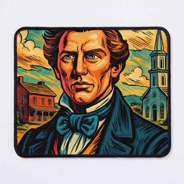 Item preview, Joseph Smith Jr | Comics - Cartoon style designed and sold by ComicsFactory.