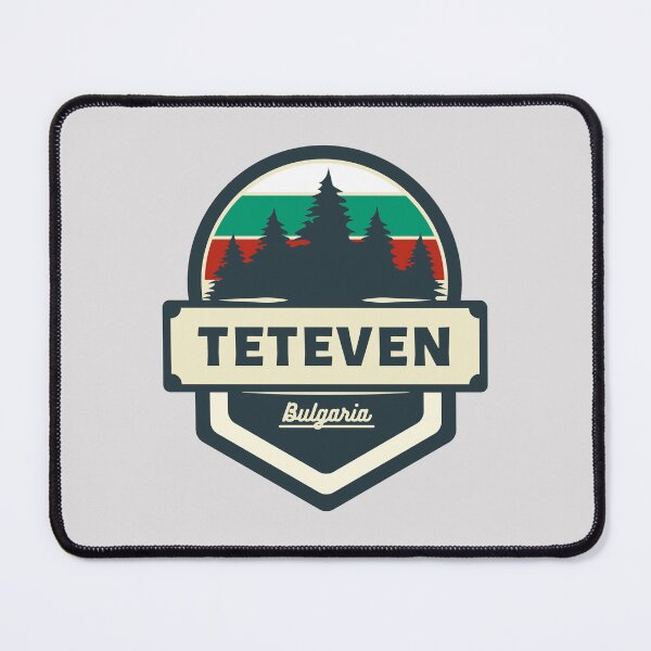 Item preview, Teteven Bulgaria | Retro Vintage Travel Badge designed and sold by World Designs.