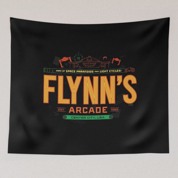 Item preview, Flynn's Arcade (1982) designed and sold by thmadethis.