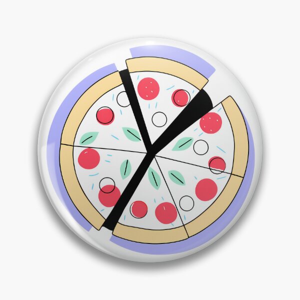 Item preview, Pizza Colorful Creations Fun Whimsy Watercolor Design Portrait designed and sold by ART ATTACK ZONE.