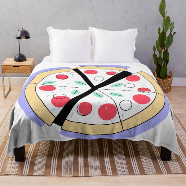 Item preview, Pizza Colorful Creations Fun Whimsy Watercolor Design Portrait designed and sold by ART ATTACK ZONE.