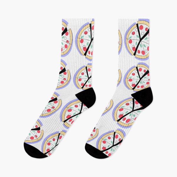 Item preview, Pizza Colorful Creations Fun Whimsy Watercolor Design Portrait designed and sold by ART ATTACK ZONE.