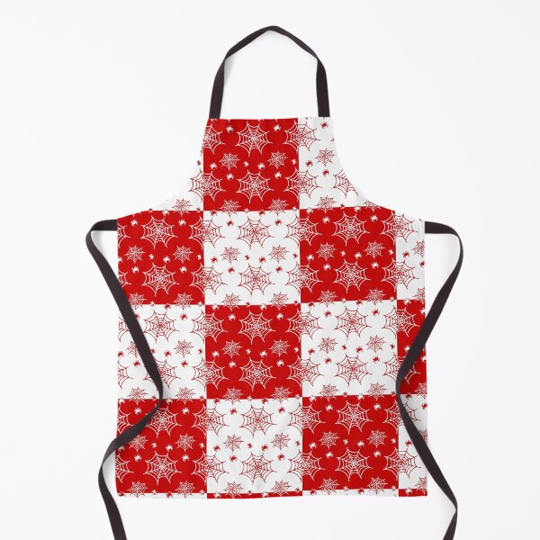 Item preview, White and red interchange web pattern designed and sold by serenebookworm.
