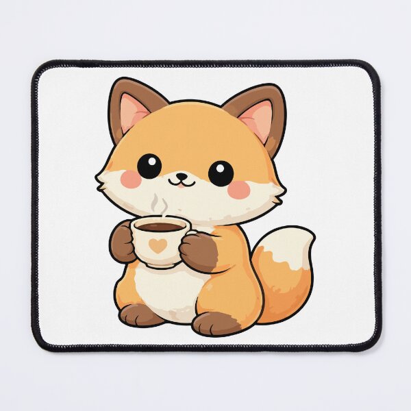 Item preview, Fox Holding a Teacup designed and sold by OniumEth.