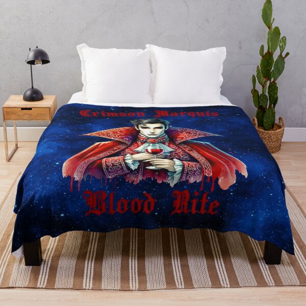 Item preview, Crimson Marquis – Gothic Vampire Blood Rite Art designed and sold by MysticOzzy.