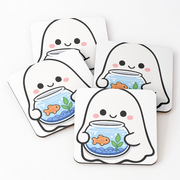 Item preview, Ghost Holding a Goldfish Bowl designed and sold by OniumEth.