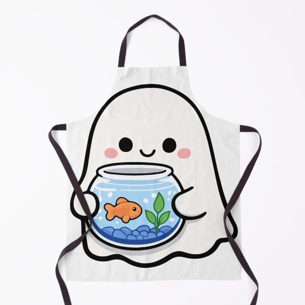 Item preview, Ghost Holding a Goldfish Bowl designed and sold by OniumEth.