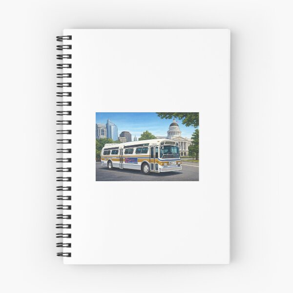 Item preview, Sacramento skyline. With 1973 Flxible Sacramento Regional Transit  designed and sold by StopRequest.