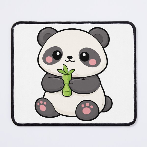 Item preview, Panda Holding a Bamboo Shoot designed and sold by OniumEth.