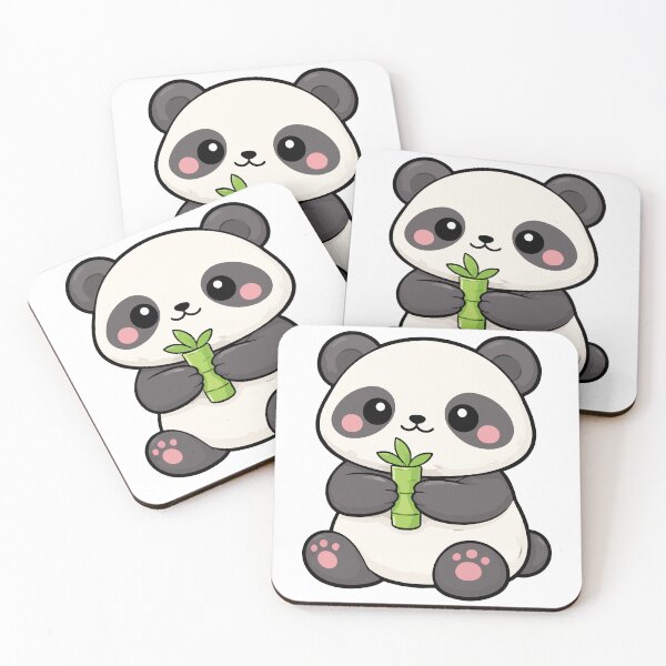 Item preview, Panda Holding a Bamboo Shoot designed and sold by OniumEth.