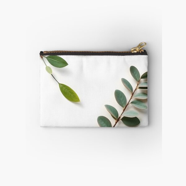 Item preview, Whispering Branches – Eucalyptus Shadows on White designed and sold by EmeraldeaArt.