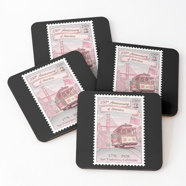 Item preview, 250th Anniversary USA San Francisco Cable Car Stamp designed and sold by G350.