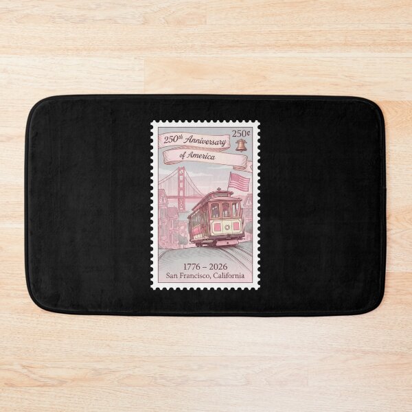 Item preview, 250th Anniversary USA San Francisco Cable Car Stamp designed and sold by G350.