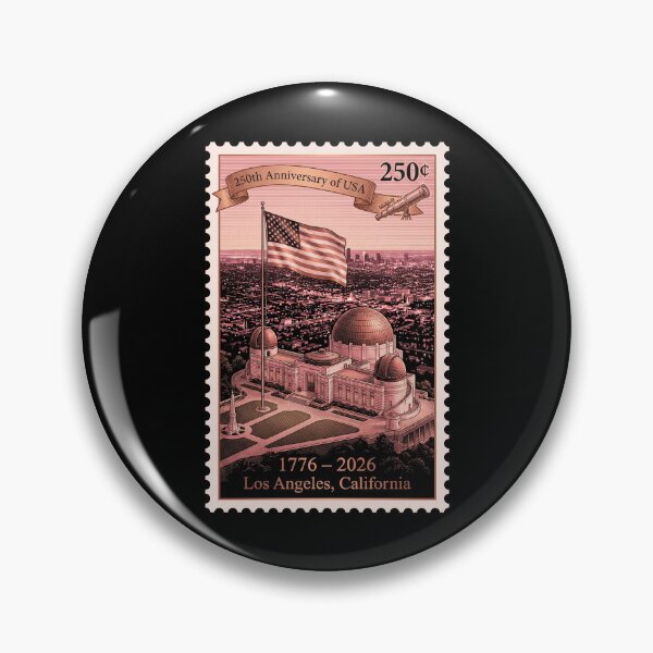 Item preview, 250th Anniversary USA Los Angeles Griffith Observatory Stamp designed and sold by G350.