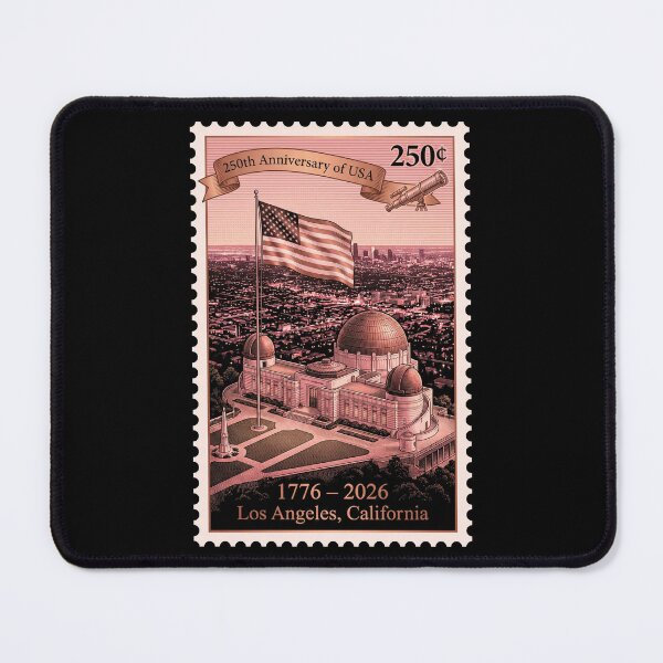 Item preview, 250th Anniversary USA Los Angeles Griffith Observatory Stamp designed and sold by G350.