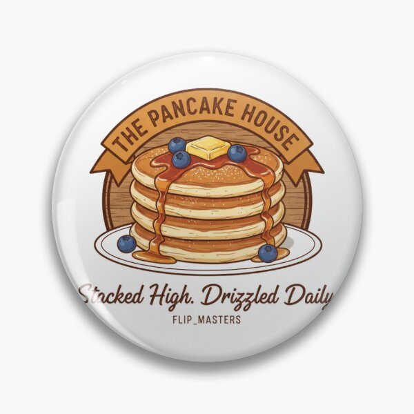 Item preview, Retro Pancake House Stacked High - Vintage Breakfast Foodie Art designed and sold by Wear Sculpt.