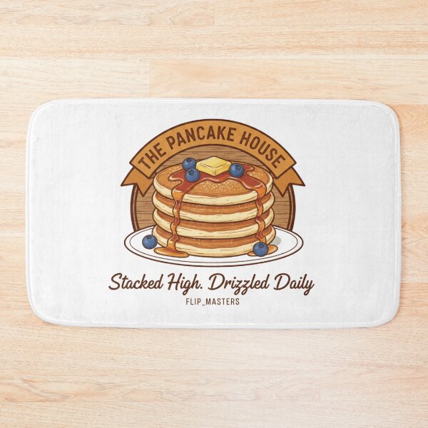 Item preview, Retro Pancake House Stacked High - Vintage Breakfast Foodie Art designed and sold by Wear Sculpt.
