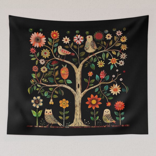 Item preview, Scandinavian Folk Art designed and sold by Myra365Art.