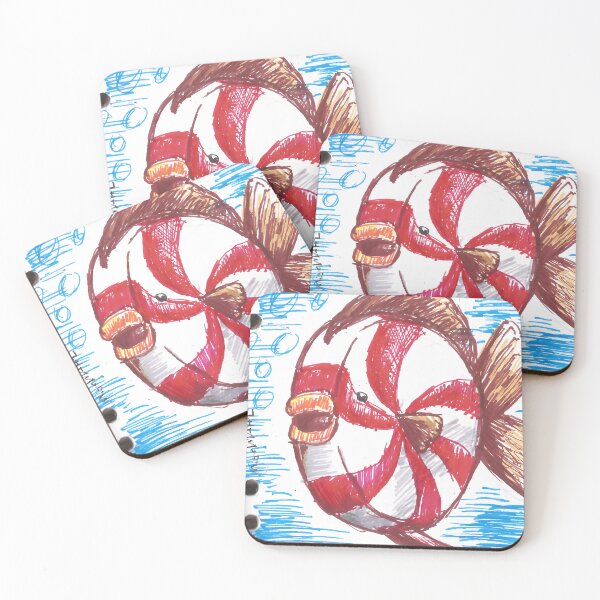 Item preview, The Peppermint Swirl Fish designed and sold by ManderasTHE4.