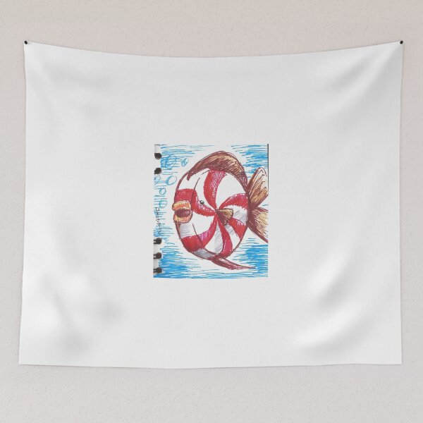 Item preview, The Peppermint Swirl Fish designed and sold by ManderasTHE4.