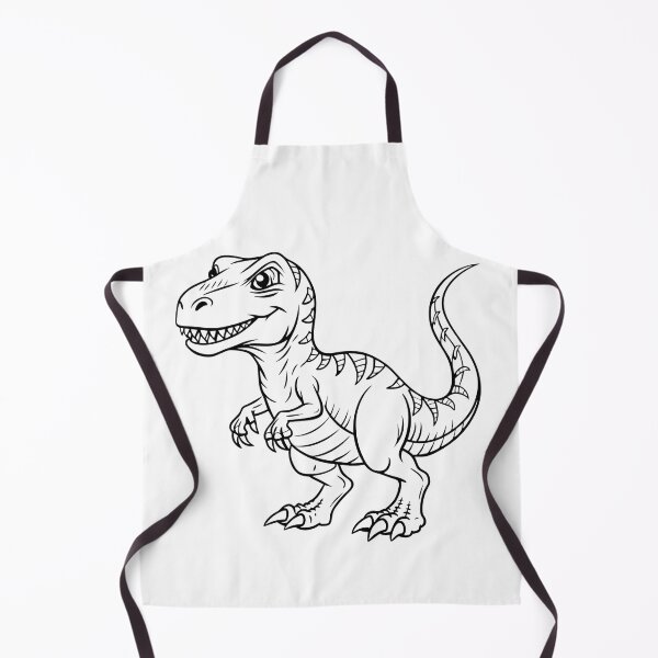 Item preview, TRex Dinosaur Whimsy Playful Creatures Animals Fruits Plants designed and sold by ART ATTACK ZONE.
