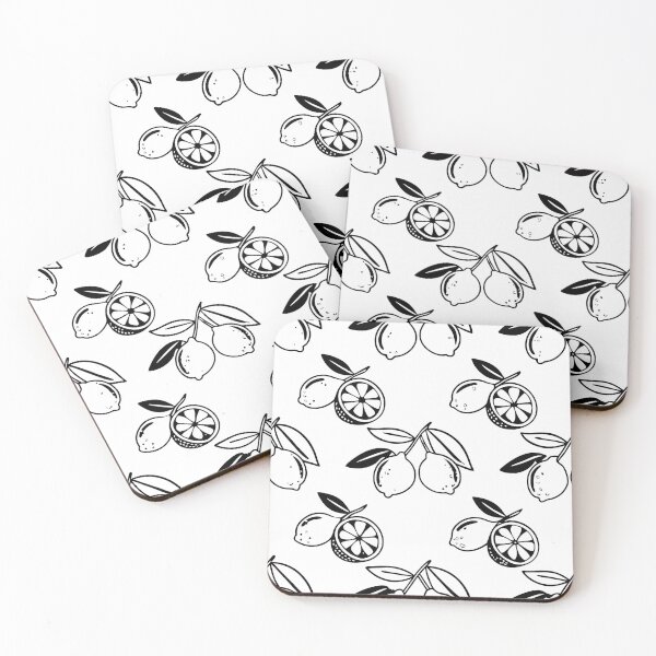 Item preview, Lemons Pattern Whimsy Playful Creatures Animals Fruits Plants  designed and sold by ART ATTACK ZONE.