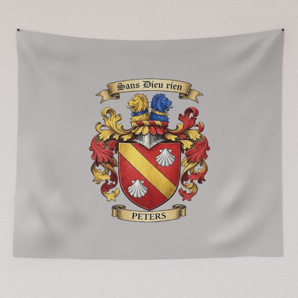 Item preview, The Peters Family Coat of Arms designed and sold by BagTown Clans.