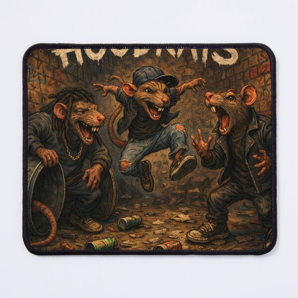 Item preview, Funny Urban Hoodrats Street Art Illustration Version #1 designed and sold by Endthedisease.