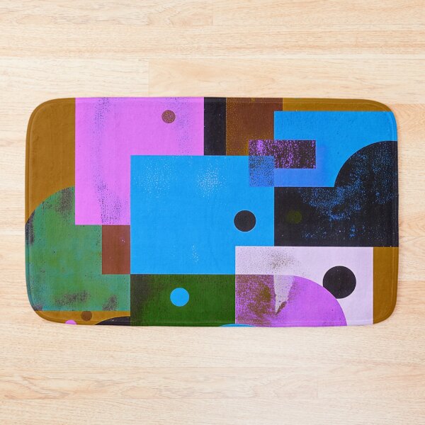 Item preview, Color Block Geometric Abstract Art Print designed and sold by joycrysstudio.