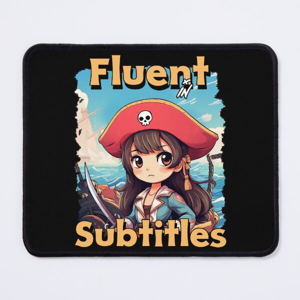 Item preview, Fluent In Subtitles designed and sold by PTMerchco.