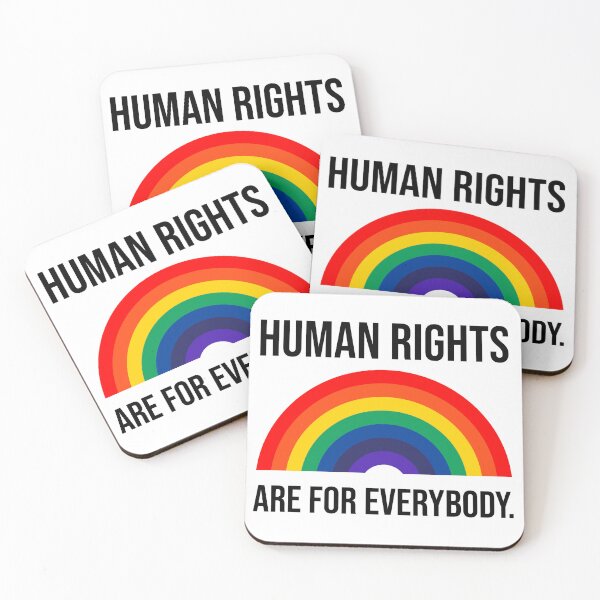 Item preview, Human rights are for everybody  designed and sold by Rachel the Artist .