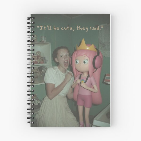Item preview, “It’ll Be Cute, They Said… Now I’m Third‑Wheeling a Cartoon Queen in 4K Reality” designed and sold by Print Fiction.