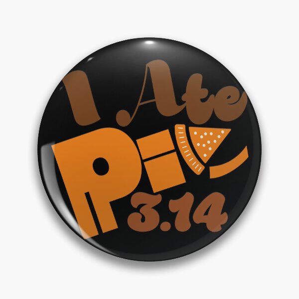 Item preview, I Ate Pi (3.14) Funny Math Pie Slice for Nerds designed and sold by Angelic Gangster.